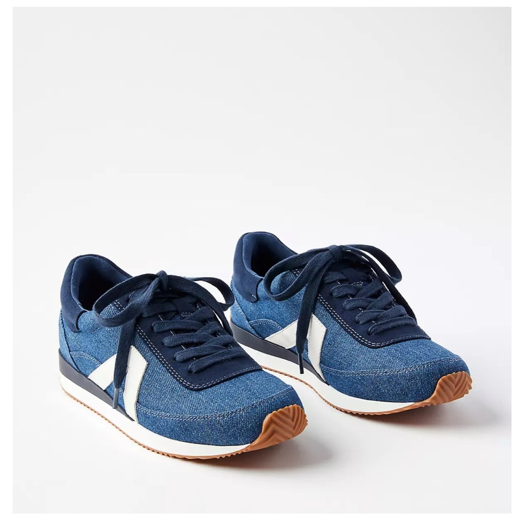 NWT Ann Taylor loft denim sneakers